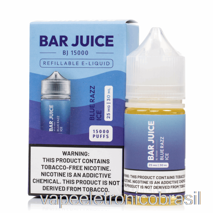 Vape Vaporesso Blue Razz Ice - Suco Em Barra - 30ml 25mg